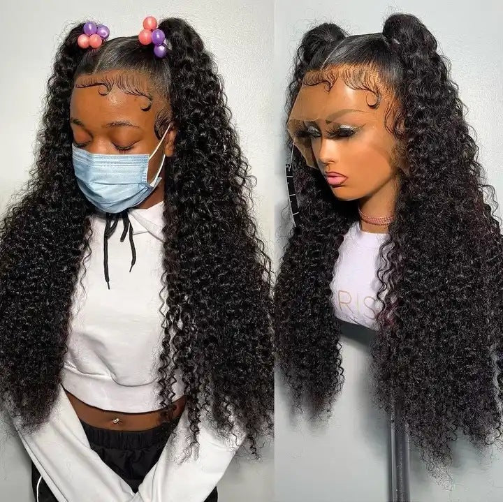 Wet and Wavy 13x4 Lace Frontal Wig Water Wave
Virgin Human Hair.